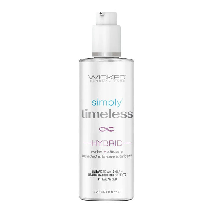 Buy Wicked Simply Timeless Hybrid - Hybrid Lubricant - 120 ml (4 oz) Bottle at NZ’s Mega Adult Toys Store. Discover premium sex toys with discreet shipping at the best price in NZ