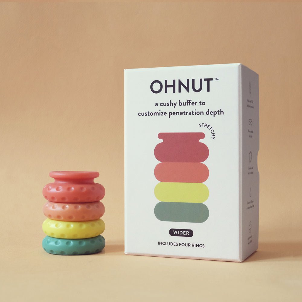 Wider Rainbow Ohnut – Sex toys NZ by Naughtyhut. Discreet delivery nationwide.