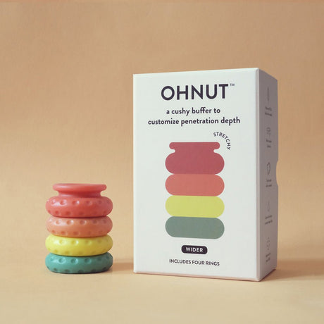 Buy Wider Rainbow Ohnut – Naughtyhut NZ sex toys online. Discreet delivery & top brands.