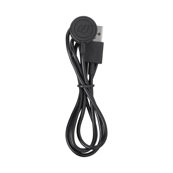 Womanizer magnetic USB charging cable, coiled, black