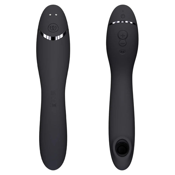 Womanizer OG in Dark Grey, front and back views side by side