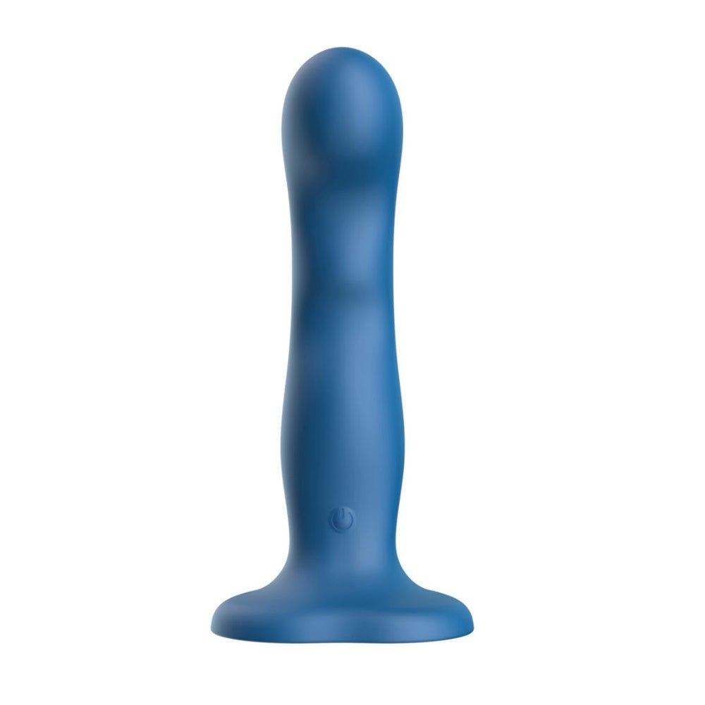Buy Ws38: Wavy Strap On Luv Vibe - Blue – Naughtyhut NZ sex toys online. Discreet delivery & top brands.