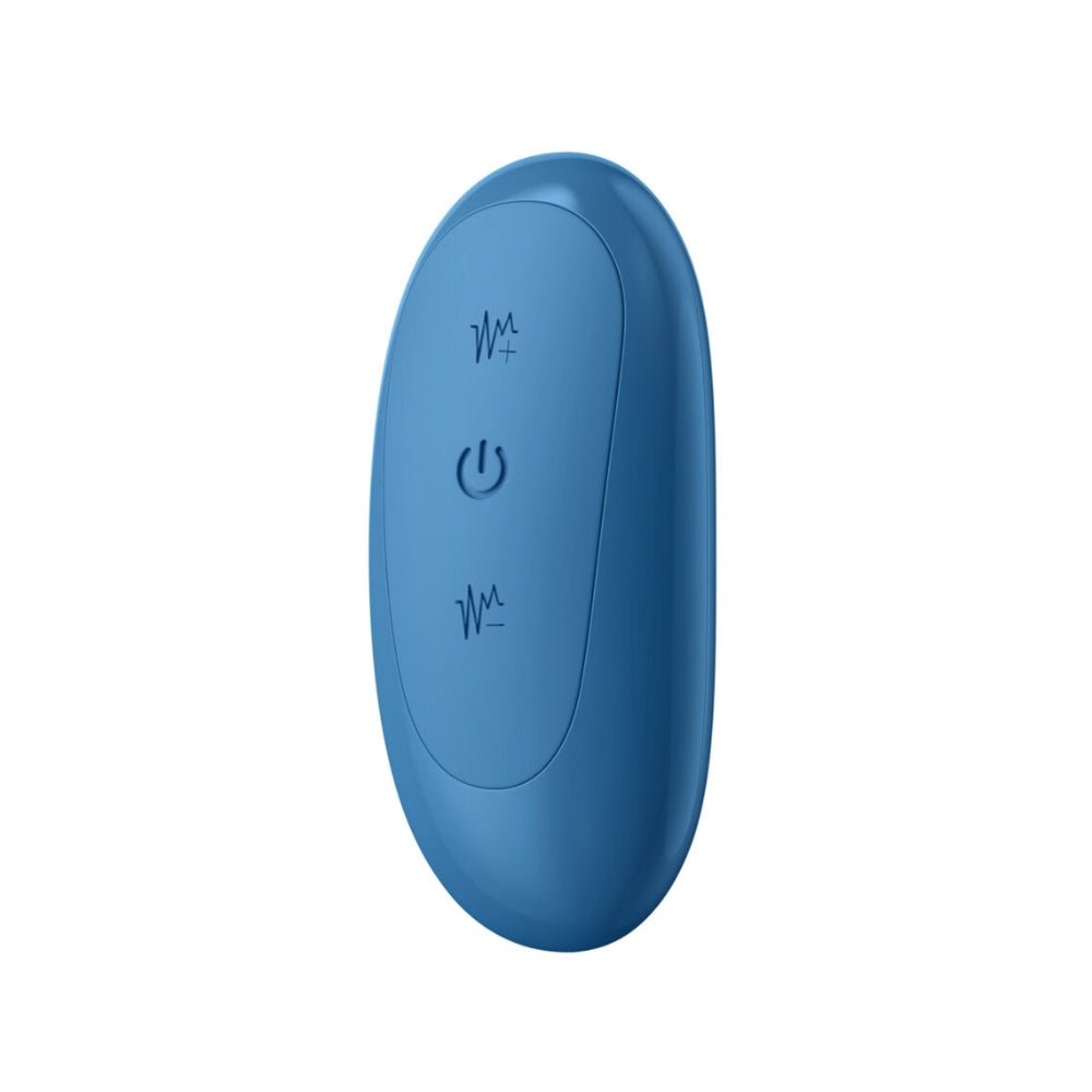 Buy Ws38: Wavy Strap On Luv Vibe - Blue – Naughtyhut NZ sex toys online. Discreet delivery & top brands.