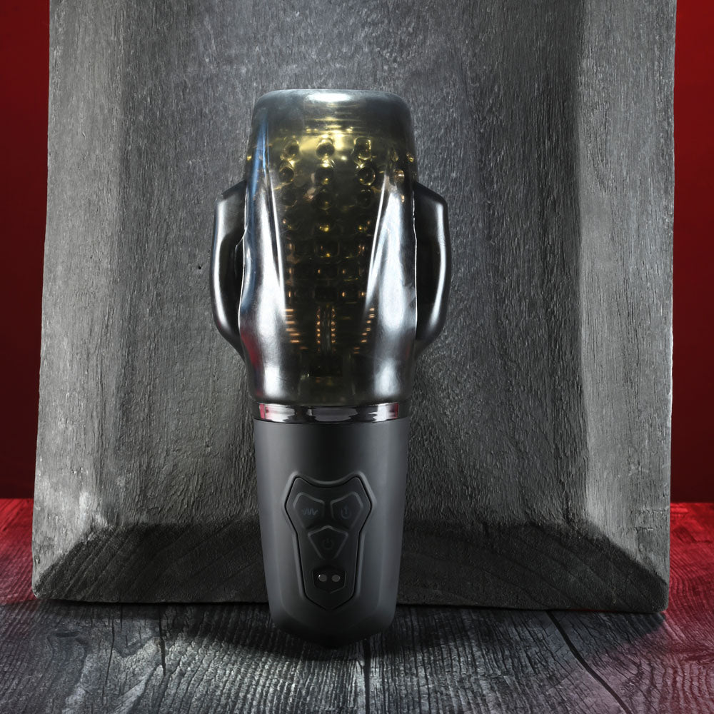 Zero Tolerance A SUCKING GOOD TIME - USB Rechargeable Sucking & Vibrating Stroker – Sex toys NZ by Naughtyhut. Discreet delivery nationwide.