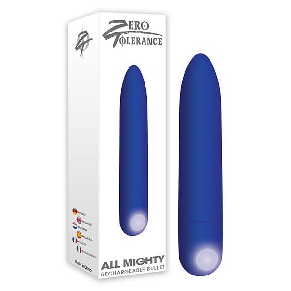 Zero Tolerance All Mighty Bullet - Purple 9.1 cm (3.6'') USB Rechargeable Bullet – Sex toys NZ by Naughtyhut. Discreet delivery nationwide.