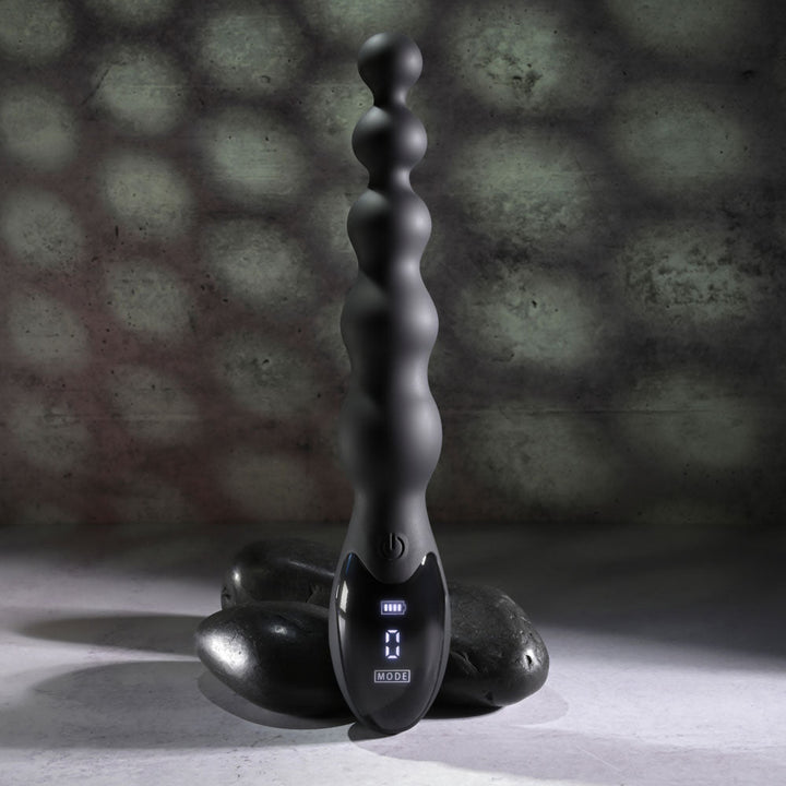Zero Tolerance BACKDOOR BATON - Black 24 cm USB Rechargeable Vibrating Anal Beads – Sex toys NZ by Naughtyhut. Discreet delivery nationwide.