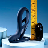 Buy Zero Tolerance BIG TIME - Navy Blue USB Rechargeable Vibrating Penis Sleeve with Wireless Remote – Naughtyhut NZ sex toys online. Discreet delivery & top brands.