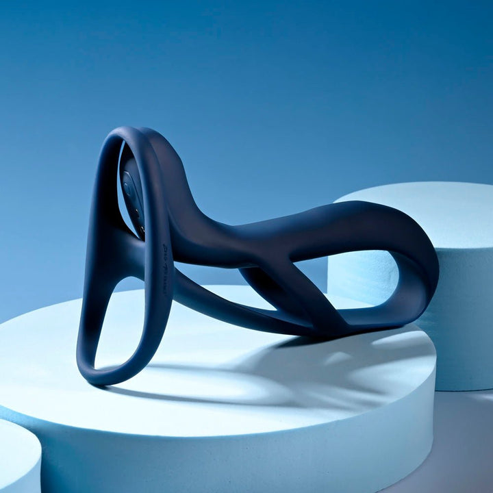 Zero Tolerance BIG TIME - Navy Blue USB Rechargeable Vibrating Penis Sleeve with Wireless Remote – Sex toys NZ by Naughtyhut. Discreet delivery nationwide.