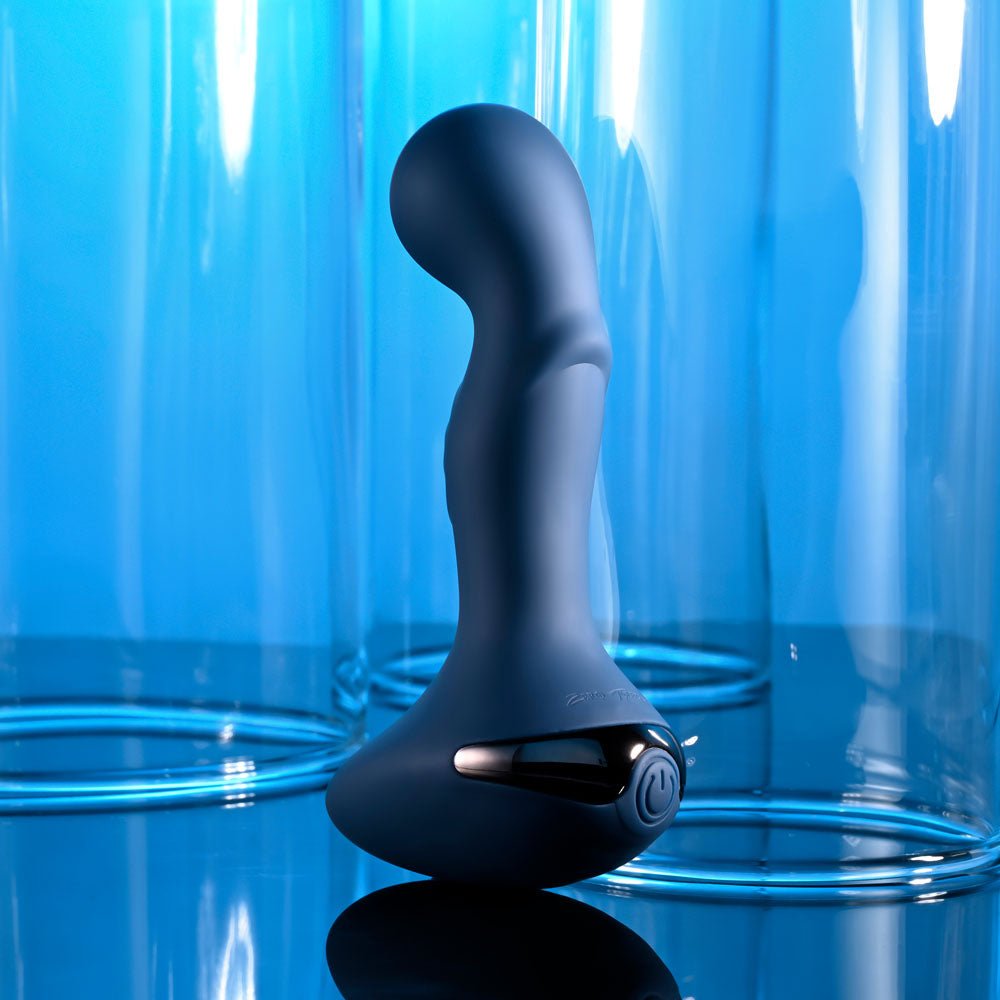 Buy Zero Tolerance BLUE OASIS - Blue 12.3 cm USB Rechargeable Vibrating Anal Plug – Naughtyhut NZ sex toys online. Discreet delivery & top brands.