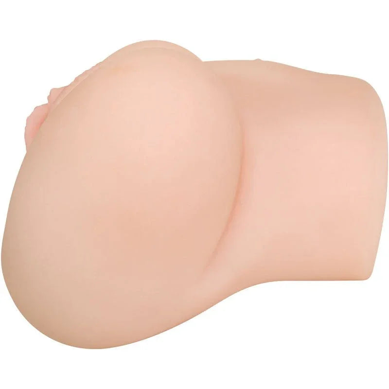 Dani Daniels stroker from the side, showing the depth of the moulding