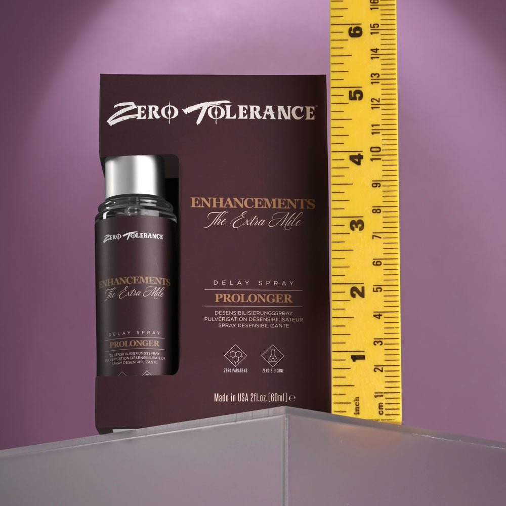 Zero Tolerance Enhancements - The Extra Mile - Delay Spray for Men - 60 ml Spray – Sex toys NZ by Naughtyhut. Discreet delivery nationwide.