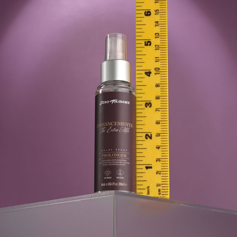 Buy Zero Tolerance Enhancements - The Extra Mile - Delay Spray for Men - 60 ml Spray – Naughtyhut NZ sex toys online. Discreet delivery & top brands.