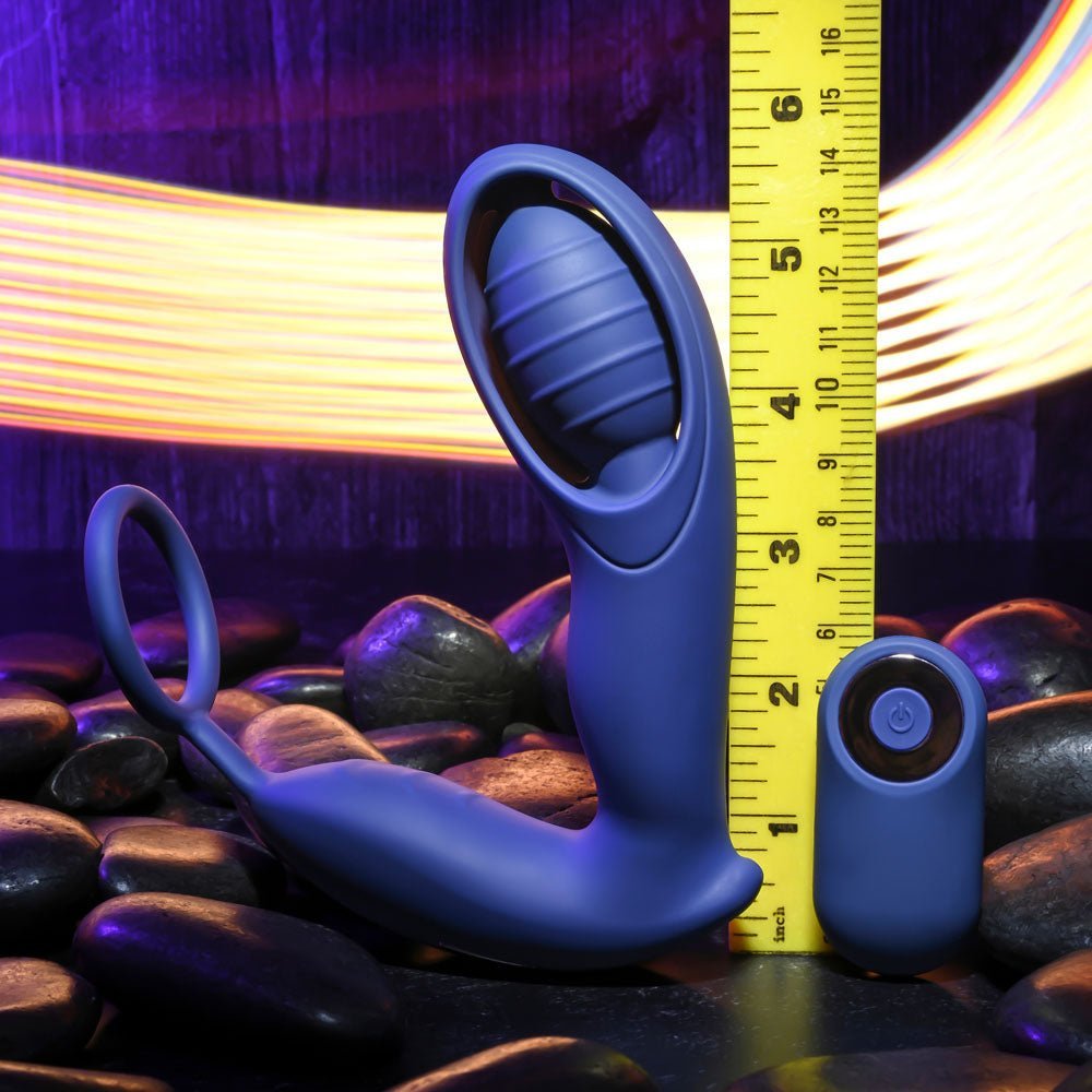 Zero Tolerance EXTRA MILE - Blue USB Rechargeable Vibrating Prostate Massager – Sex toys NZ by Naughtyhut. Discreet delivery nationwide.