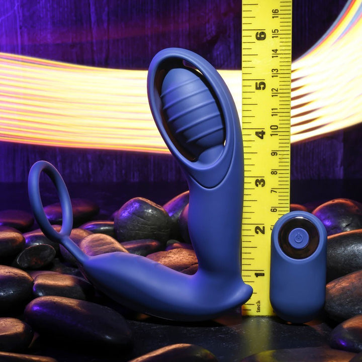 Zero Tolerance EXTRA MILE - Blue USB Rechargeable Vibrating Prostate Massager – Sex toys NZ by Naughtyhut. Discreet delivery nationwide.