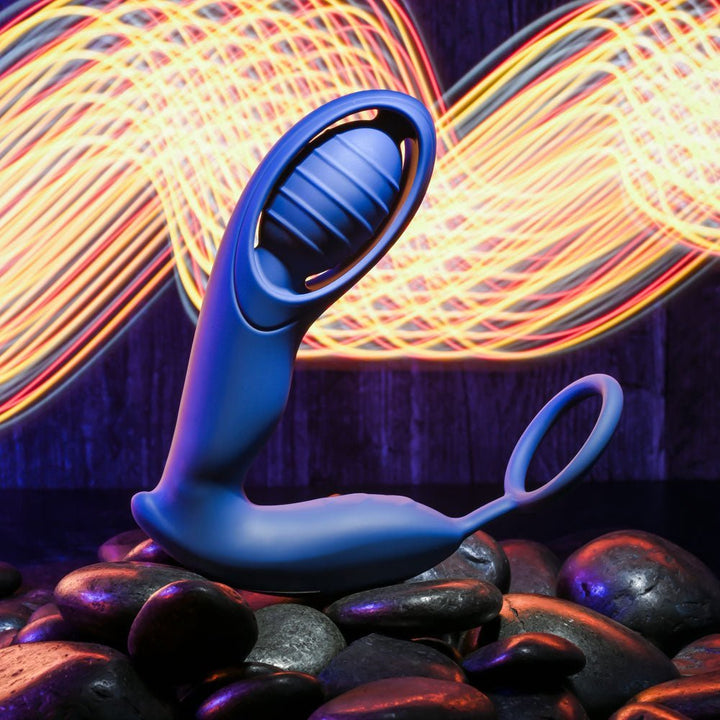 Zero Tolerance EXTRA MILE - Blue USB Rechargeable Vibrating Prostate Massager – Sex toys NZ by Naughtyhut. Discreet delivery nationwide.