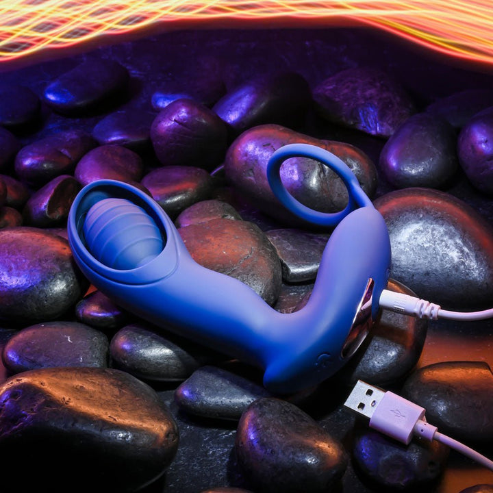 Zero Tolerance EXTRA MILE - Blue USB Rechargeable Vibrating Prostate Massager – Sex toys NZ by Naughtyhut. Discreet delivery nationwide.