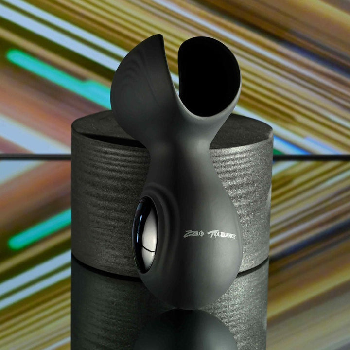 Zero Tolerance HANDY HELPER - Black USB Rechargeable Vibrating Stroker – Sex toys NZ by Naughtyhut. Discreet delivery nationwide.