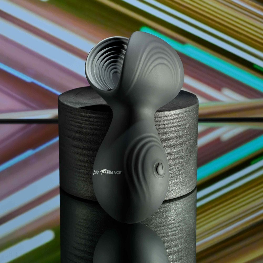 Zero Tolerance HANDY HELPER - Black USB Rechargeable Vibrating Stroker – Sex toys NZ by Naughtyhut. Discreet delivery nationwide.