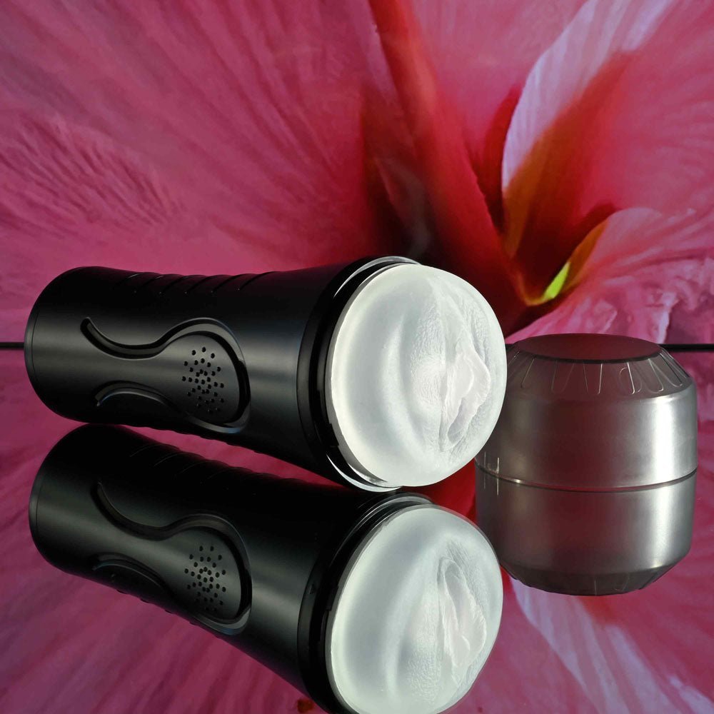 Zero Tolerance HOLD TIGHT - Clear USB Rechargeable Vibrating Vagina Stroker – Sex toys NZ by Naughtyhut. Discreet delivery nationwide.