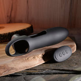 Buy Zero Tolerance NAUTILUS - Black USB Rechargeable Vibrating Penis Extender Sleeve – Naughtyhut NZ sex toys online. Discreet delivery & top brands.