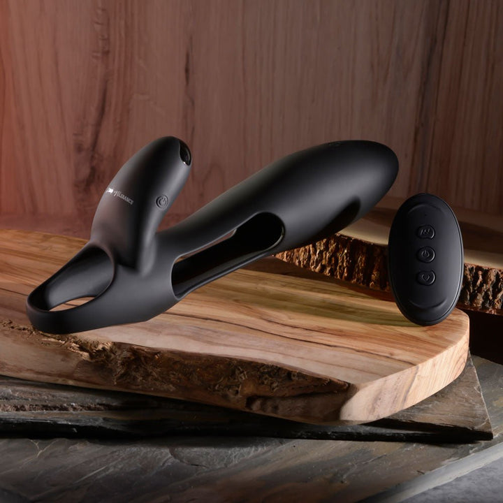 Zero Tolerance NAUTILUS - Black USB Rechargeable Vibrating Penis Extender Sleeve – Sex toys NZ by Naughtyhut. Discreet delivery nationwide.