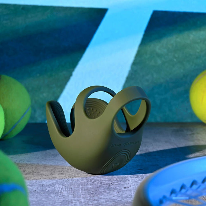 Zero Tolerance NUTTY BUDDY - Olive Green USB Rechargeable Vibrating Cock & Balls Ring – Sex toys NZ by Naughtyhut. Discreet delivery nationwide.