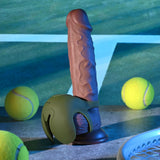 Buy Zero Tolerance NUTTY BUDDY - Olive Green USB Rechargeable Vibrating Cock & Balls Ring – Naughtyhut NZ sex toys online. Discreet delivery & top brands.