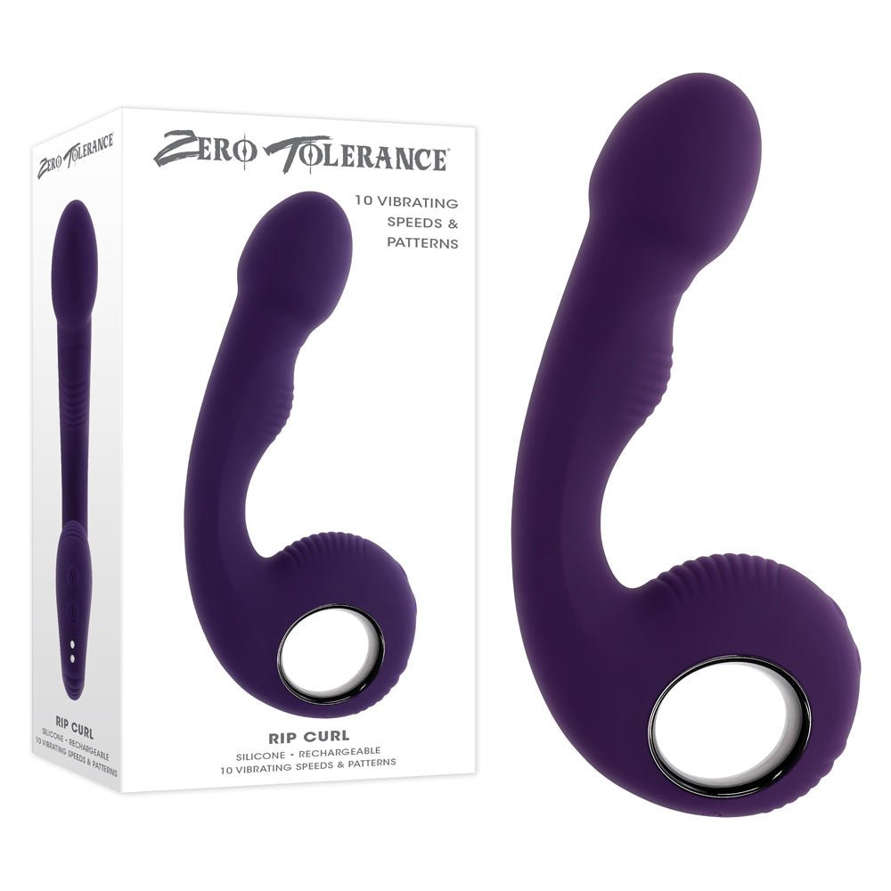 Zero Tolerance RIP CURL - Blue 16.7 cm USB Rechargeable Vibrator – Sex toys NZ by Naughtyhut. Discreet delivery nationwide.