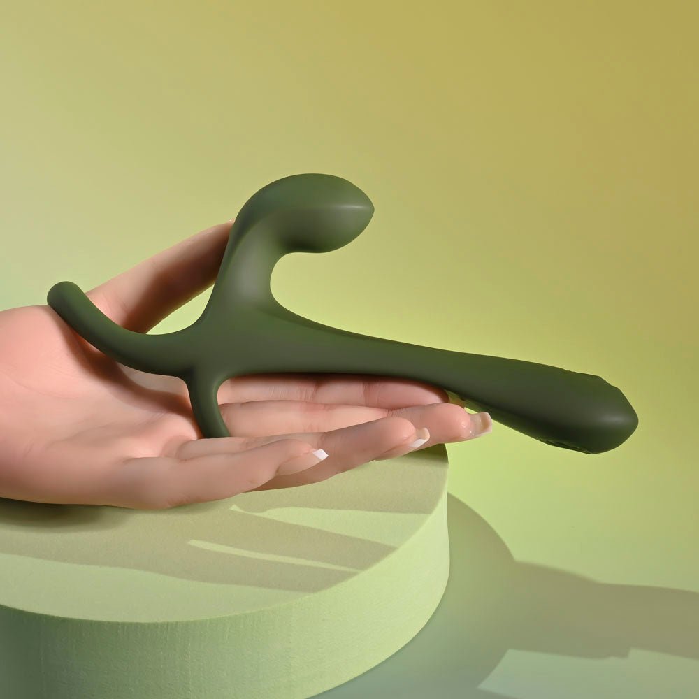 Zero Tolerance STRAP, TAP & GO - Green USB Rechargeable Vibrating & Tapping Penis Sleeve with Wireless Remote – Sex toys NZ by Naughtyhut. Discreet delivery nationwide.