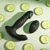 Buy Zero Tolerance STRIKER - Black 16.4 cm USB Rechargeable Thrusting Anal Vibrator with Wireless Remote Control at NZ’s Mega Adult Toys Store. Discover premium sex toys with discreet shipping at the best price in NZ