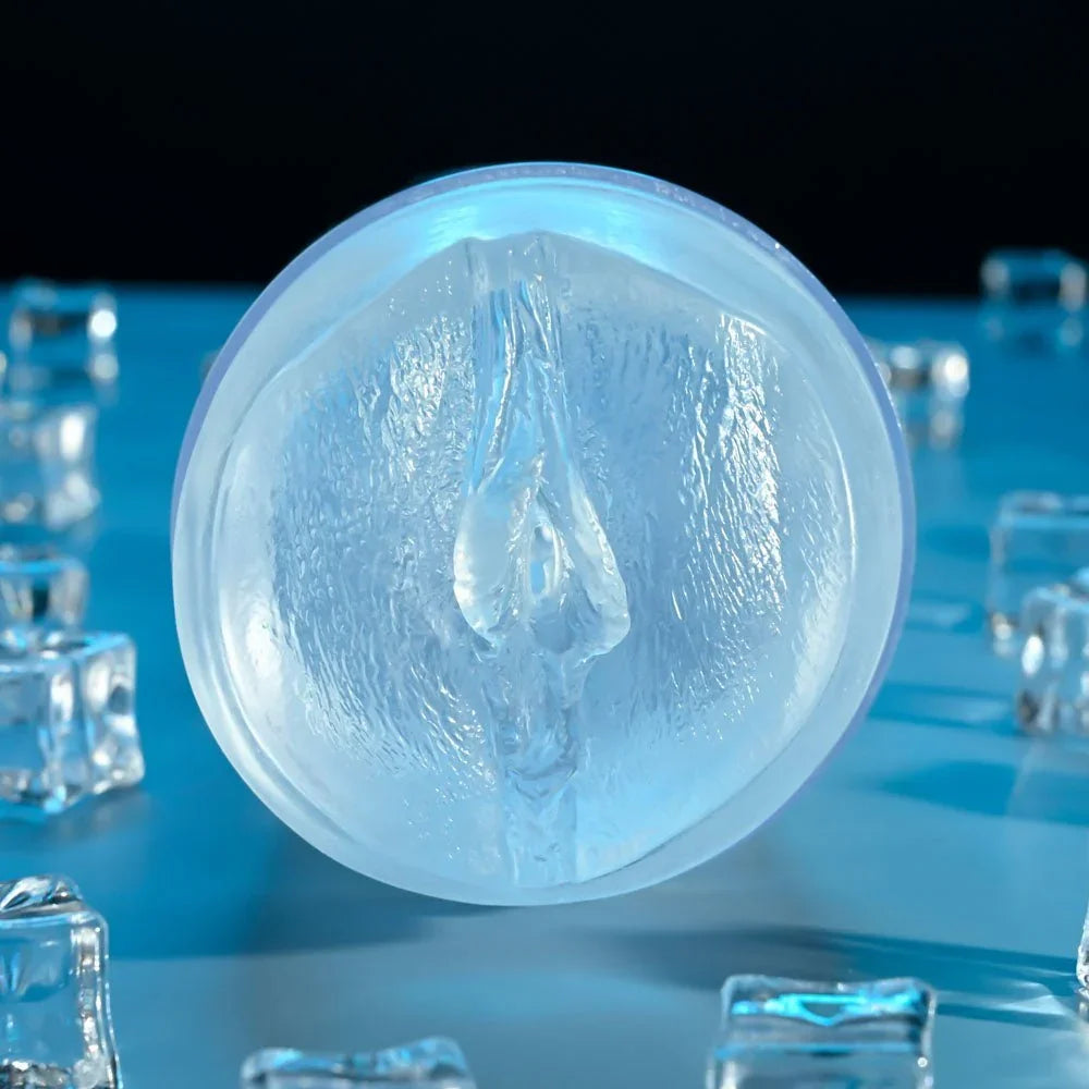 Close-up of The Clear Choice moulded vaginal opening