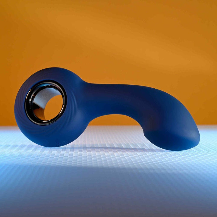 Zero Tolerance THE REACH - Blue 13.8 cm USB Rechargeable Vibrating Anal Plug – Sex toys NZ by Naughtyhut. Discreet delivery nationwide.