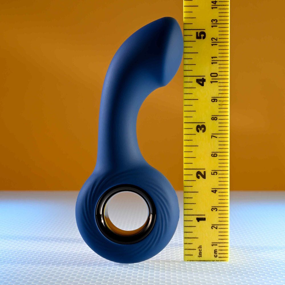 Zero Tolerance THE REACH - Blue 13.8 cm USB Rechargeable Vibrating Anal Plug – Sex toys NZ by Naughtyhut. Discreet delivery nationwide.