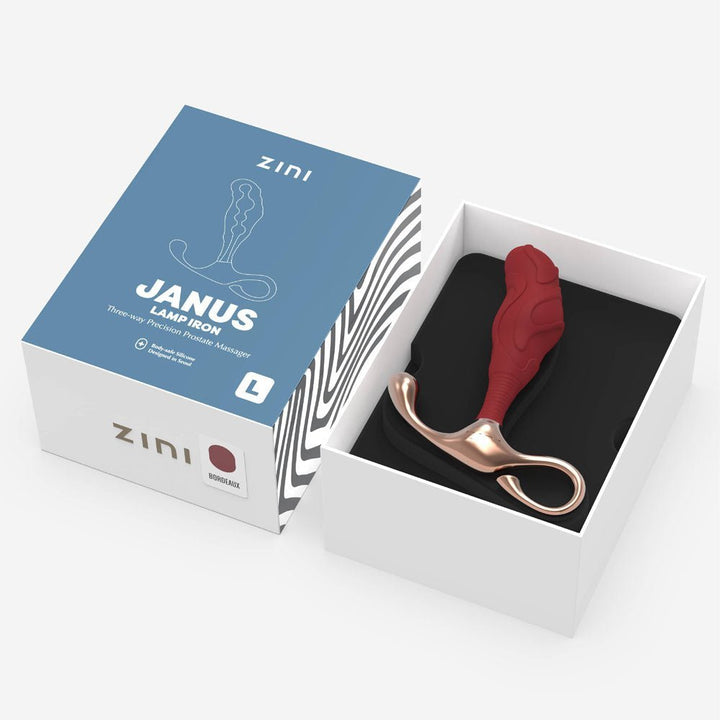 Zini Janus Lamp Iron - Large - Red Large Prostate Massager – Sex toys NZ by Naughtyhut. Discreet delivery nationwide.