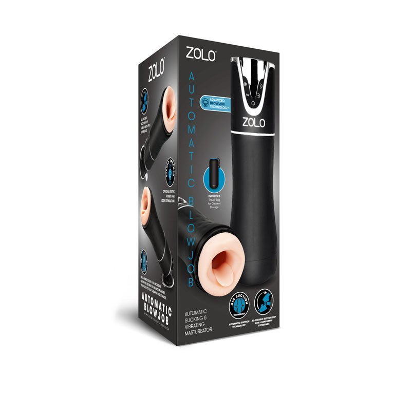 Zolo Automatic Blowjob - USB Rechargeable Auto Masturbator – Sex toys NZ by Naughtyhut. Discreet delivery nationwide.
