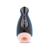 Buy Zolo Blowpin - Flesh USB Rechargeable Auto Sucking and Vibrating Masturbator – Naughtyhut NZ sex toys online. Discreet delivery & top brands.