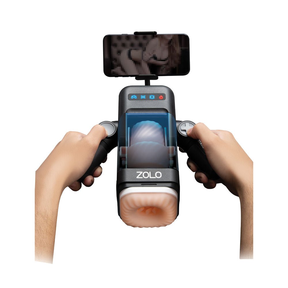 Zolo Blowstation - USB Rechargeable Auto Blowjob Masturbator – Sex toys NZ by Naughtyhut. Discreet delivery nationwide.