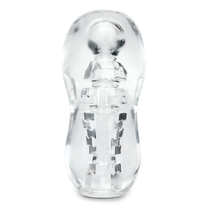 Zolo Gripz - Spinner - Clear Stroker Sleeve – Sex toys NZ by Naughtyhut. Discreet delivery nationwide.