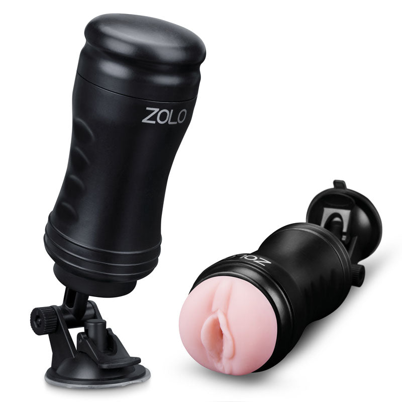 Buy Zolo Solo Flesh - Flesh Vagina Stroker with Suction Base – Naughtyhut NZ sex toys online. Discreet delivery & top brands.