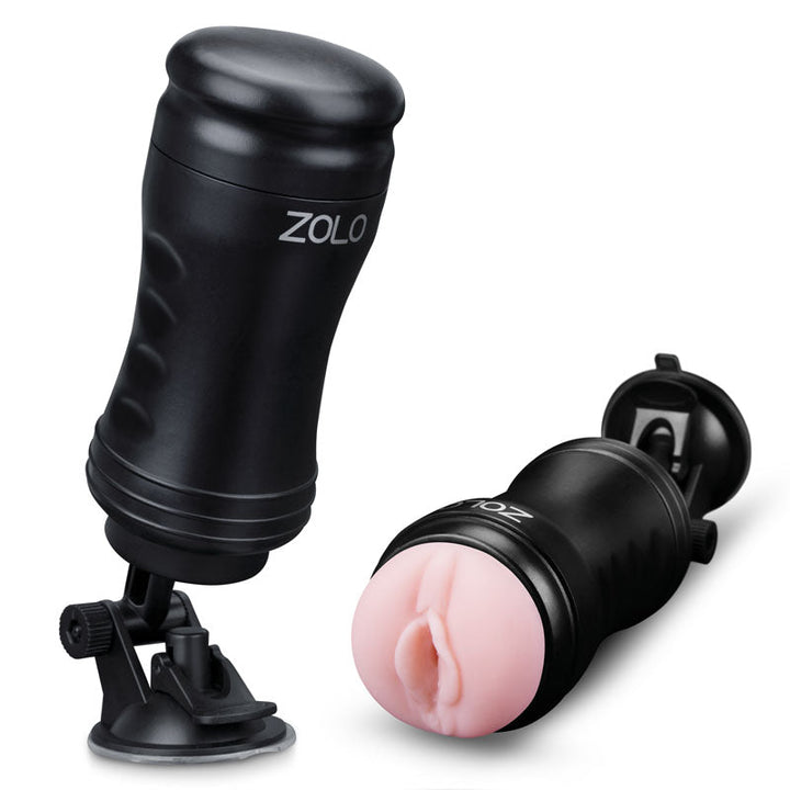 Buy Zolo Solo Flesh - Flesh Vagina Stroker with Suction Base – Naughtyhut NZ sex toys online. Discreet delivery & top brands.