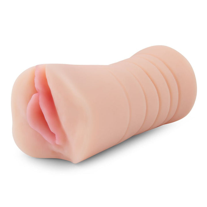 Zolo Stroke Off Vibrating Pussy Stroker - Flesh Vibrating Vagina Stroker – Sex toys NZ by Naughtyhut. Discreet delivery nationwide.