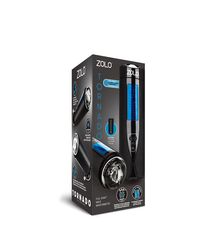 Buy Zolo Tornado - USB Rechargeable Auto Masturbator – Naughtyhut NZ sex toys online. Discreet delivery & top brands.